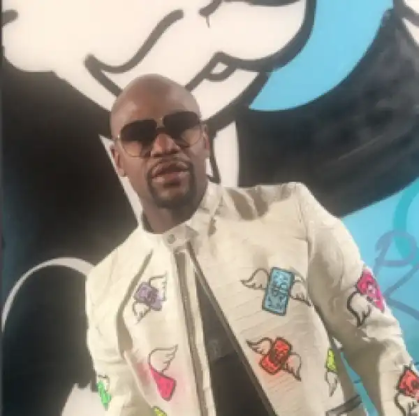 Floyd Mayweather Steps Out In N54million Crocodile Jacket (Photo)